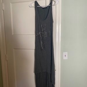 Gray Maxi Dress